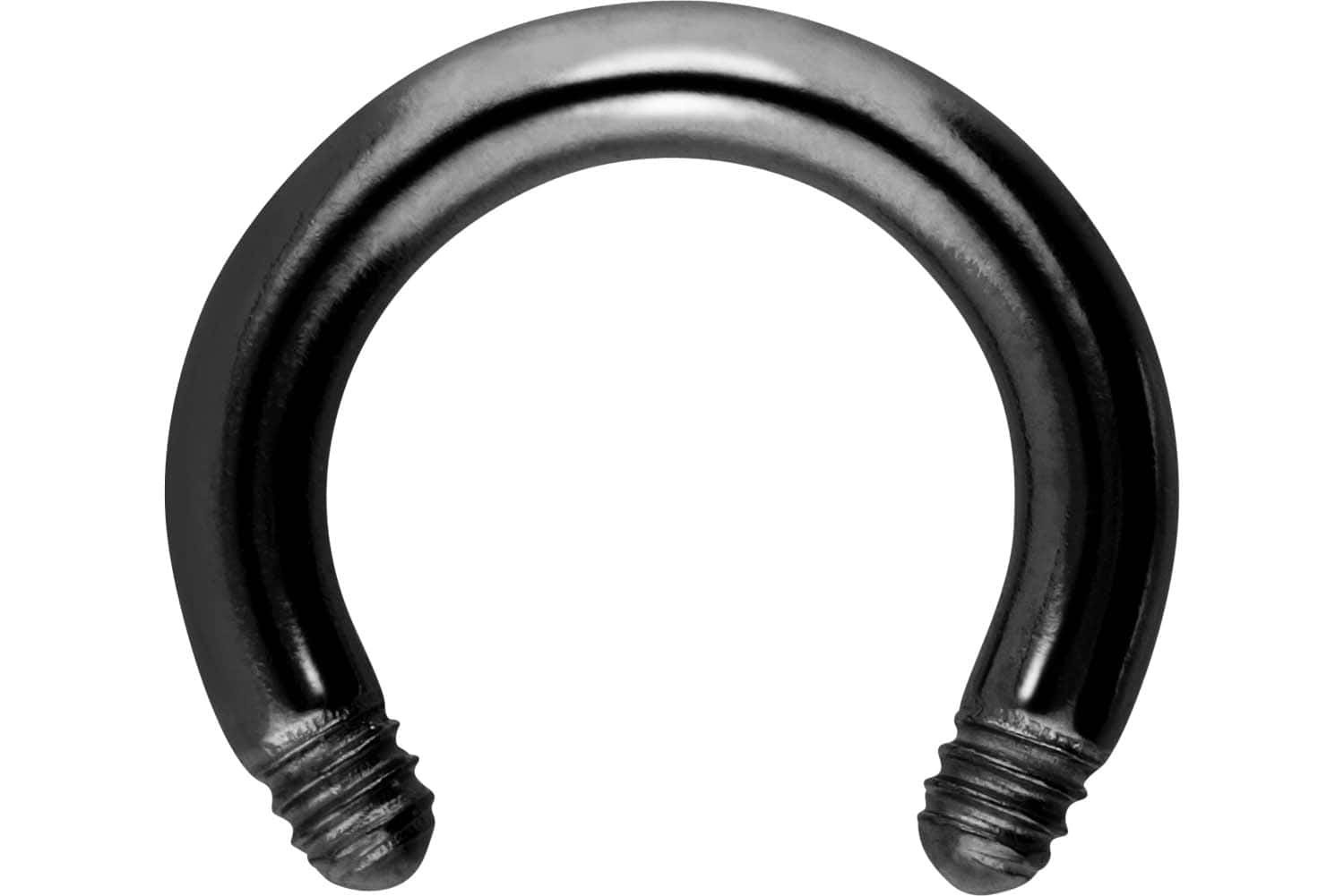 Chirurgenstahl Hufeisenring Piercing ohne Kugeln